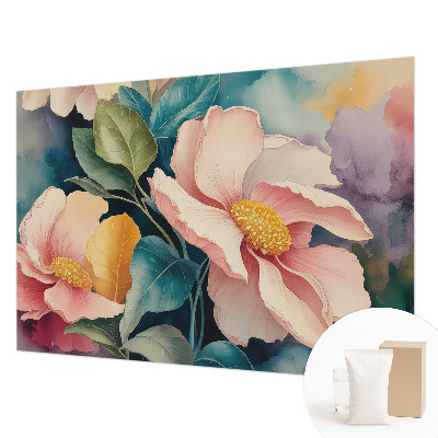 Premium wall mural for bedroom Floral elegance