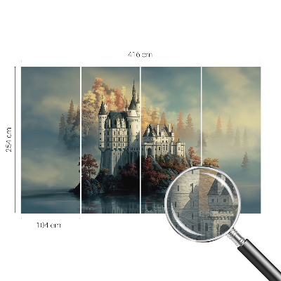 High quality photo wallpaper Fairytale castle