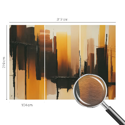 Non-woven wall mural Vertical stripes