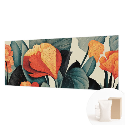 Wallpaper mural Colorful flowers