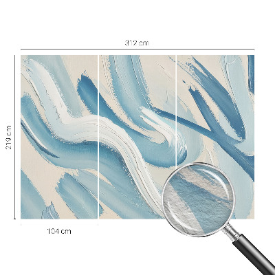 Wall mural Abstract strokes