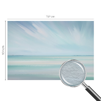 Photo wallpaper with a calm sea motif