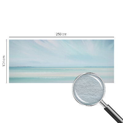 Photo wallpaper with a calm sea motif