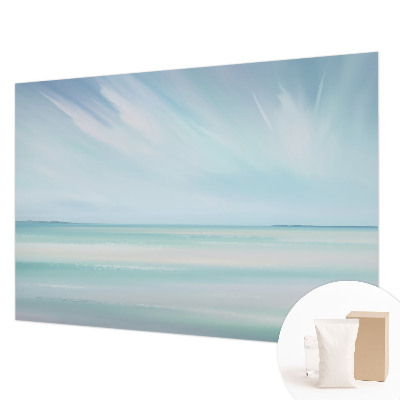 Photo wallpaper with a calm sea motif