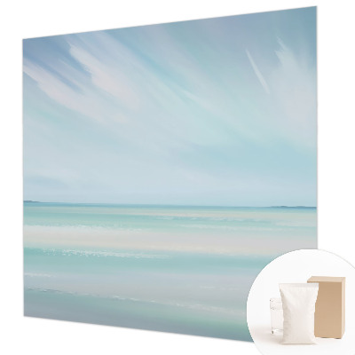 Photo wallpaper with a calm sea motif