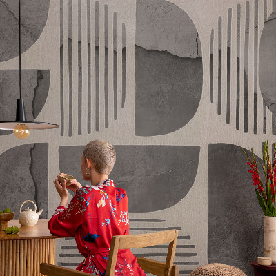 Photo wall mural Geometric shapes