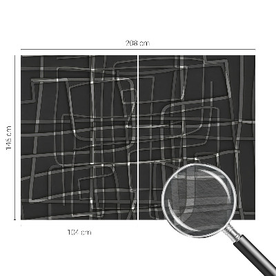 Wall mural for bedroom Abstract lines