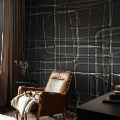 Wall mural for bedroom Abstract lines