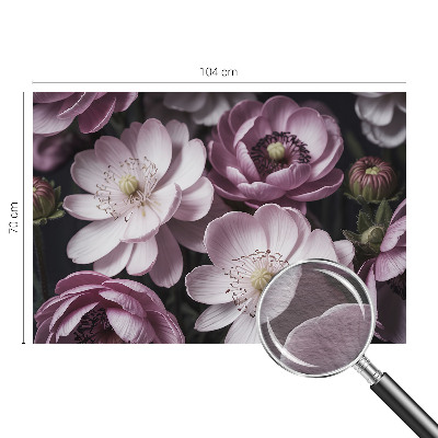 Large wall mural wallpaper with a floral elegance design