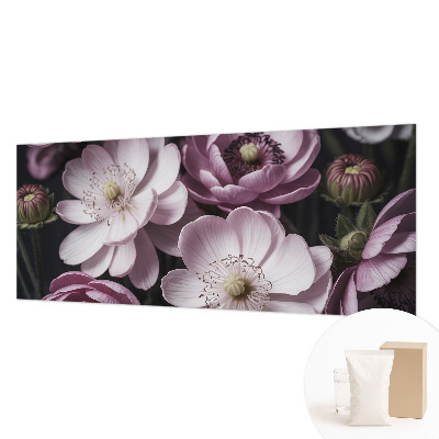 Large wall mural wallpaper with a floral elegance design