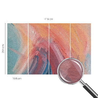 Modern wall mural for bedroom Colorful explosions