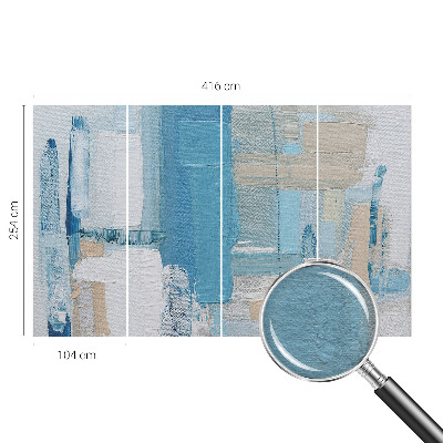 Modern wall mural for living room with the 