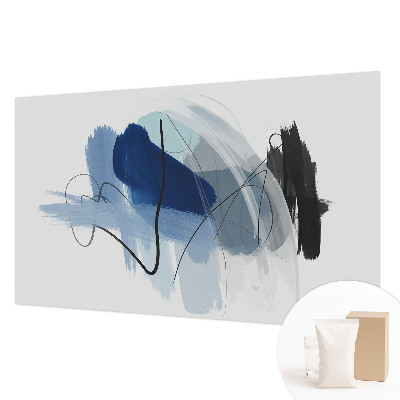High quality wall mural wallpaper with a colorful abstract design