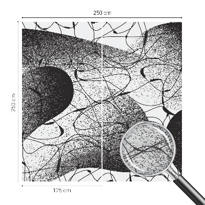 High quality photo wallpaper with an abstract pattern