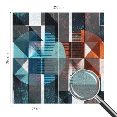 Premium photo wallpaper Abstract forms