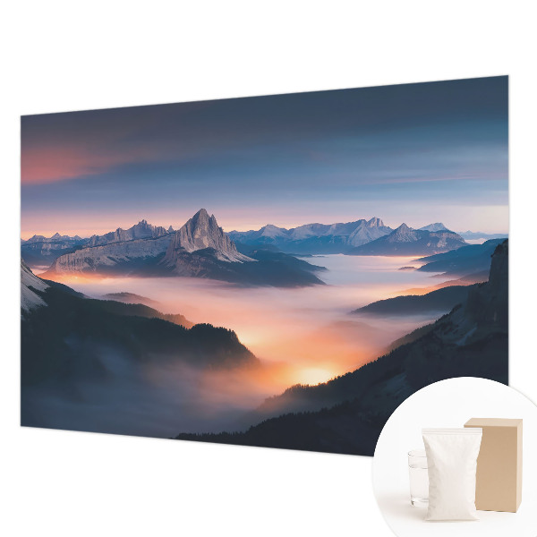 Decorative wall mural for living room The rising sun