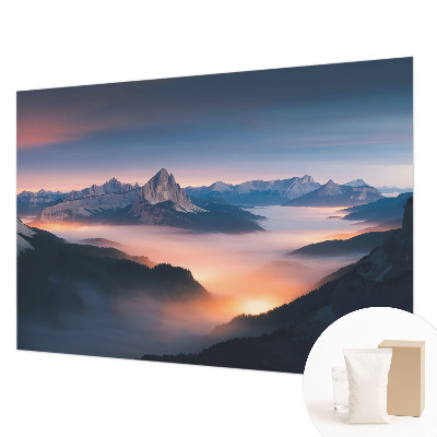 Decorative wall mural for living room The rising sun