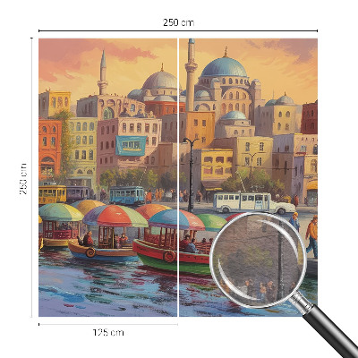 Wall mural Urban coast