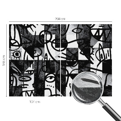 Wallpaper mural Drawing chaos