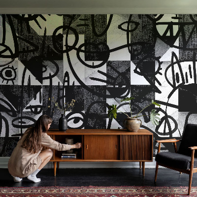 Wallpaper mural Drawing chaos