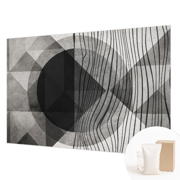 Wall mural for bedroom Abstract shapes