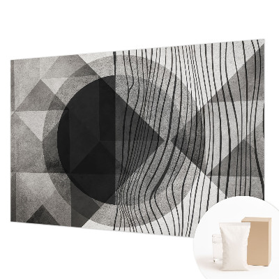Wall mural for bedroom Abstract shapes