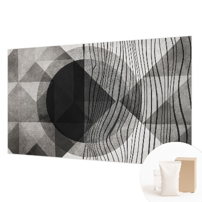 Wall mural for bedroom Abstract shapes