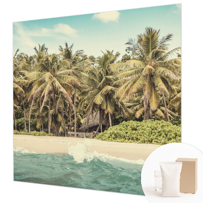 Large wallpaper mural Tropical beach
