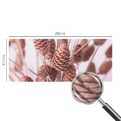 Large wall mural with a natural elegant design