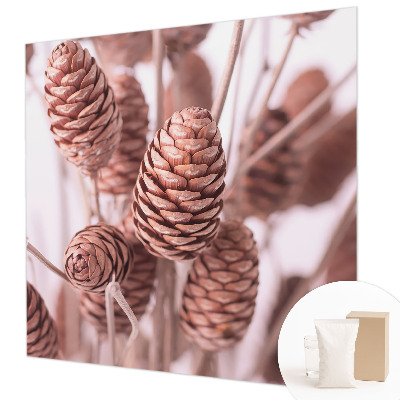 Large wall mural with a natural elegant design