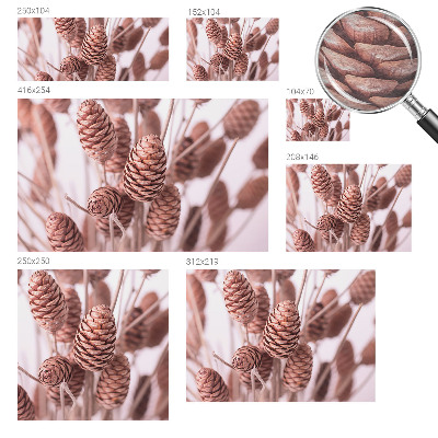 Large wall mural with a natural elegant design