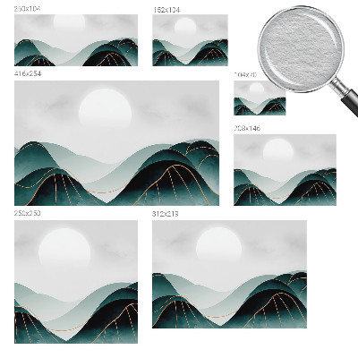 Modern wall mural for living room Apparent peace