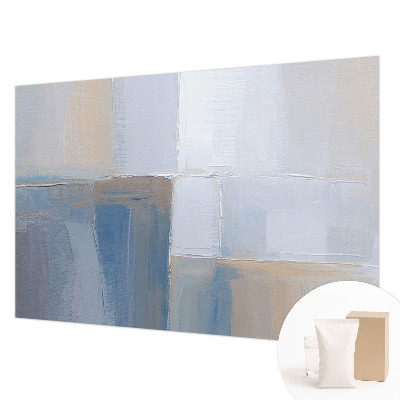Custom size wall mural with a harmonious abstract design