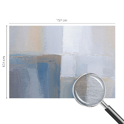 Custom size wall mural with a harmonious abstract design