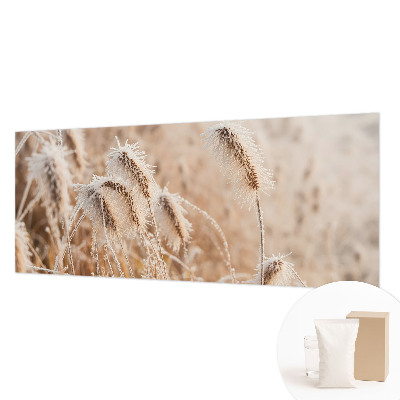 Modern wall mural featuring a winter landscape motif