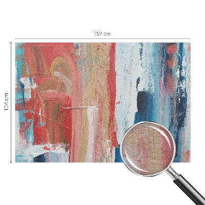 High-quality wall mural wallpaper with colorful abstract motifs