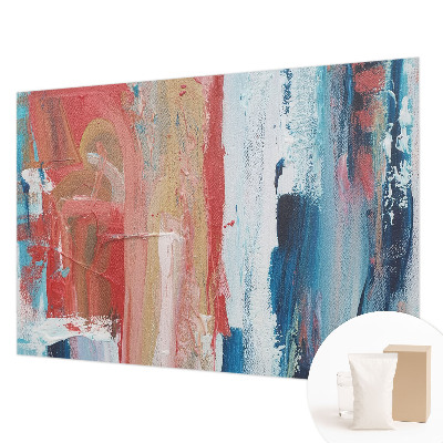 High-quality wall mural wallpaper with colorful abstract motifs
