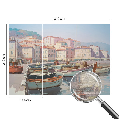 Premium wall mural for bedroom Seaside haven