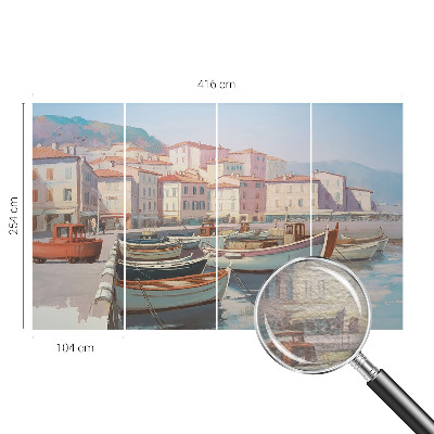 Premium wall mural for bedroom Seaside haven