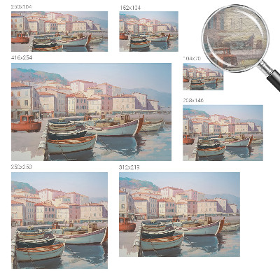 Premium wall mural for bedroom Seaside haven