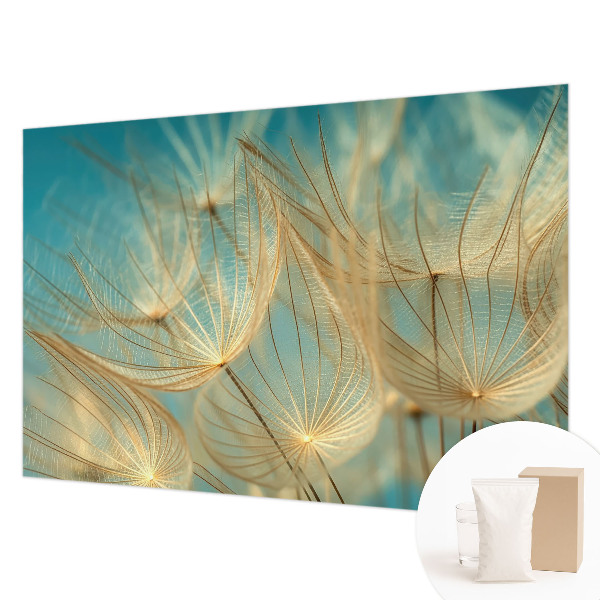 Premium photo wallpaper Ethereal dandelions
