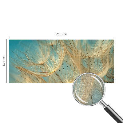Premium photo wallpaper with an ethereal dandelion motif