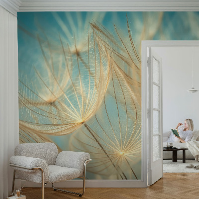 Premium photo wallpaper Ethereal dandelions