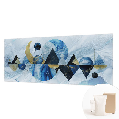 Premium wall mural for bedroom with a cosmic elegance design