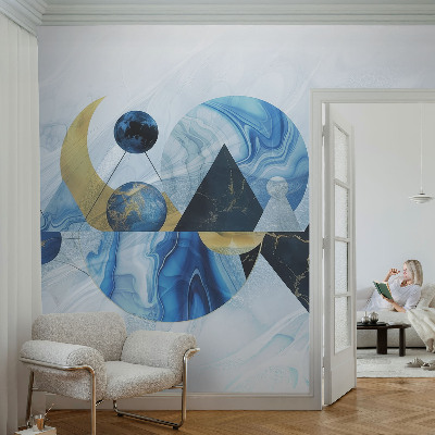 Premium wall mural for bedroom Cosmic elegance