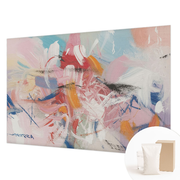 Wallpaper mural with a harmonious abstract design