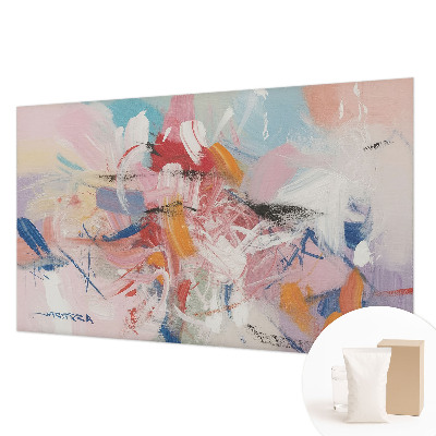 Wallpaper mural with a harmonious abstract design