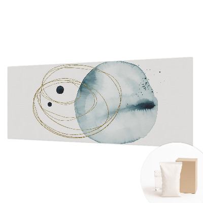 Premium photo wallpaper with an abstract connection design