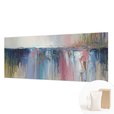 Photo wall mural with a colorful abstract design