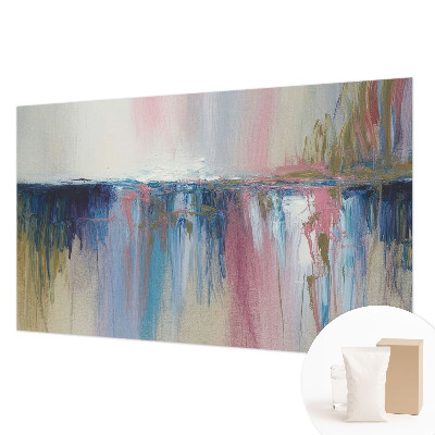 Photo wall mural with a colorful abstract design